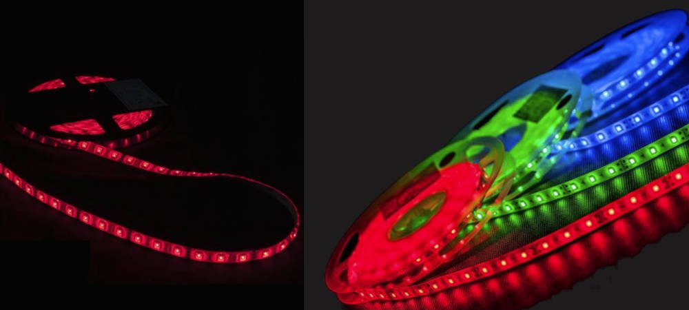 taśma LED, 12V, 6W/m, czerwona, ROLKA 5m 1
