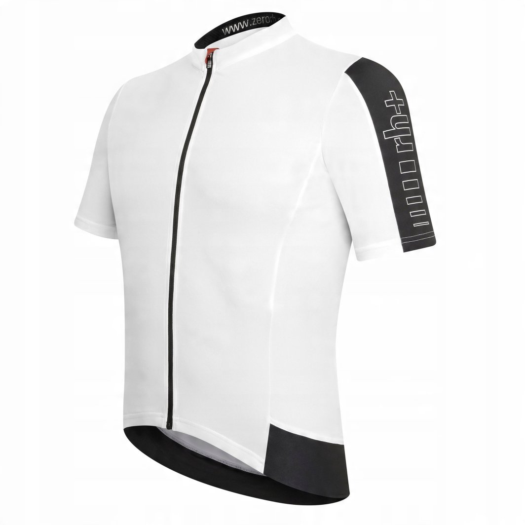 Koszulka rowerowa zeroRH+ Energy FZ white-black - M 1