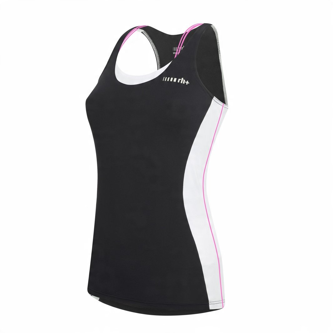 Damska koszulka rowerowa zeroRH+ Mirage W BLACK-WHITE-DEEP PINK - M 1