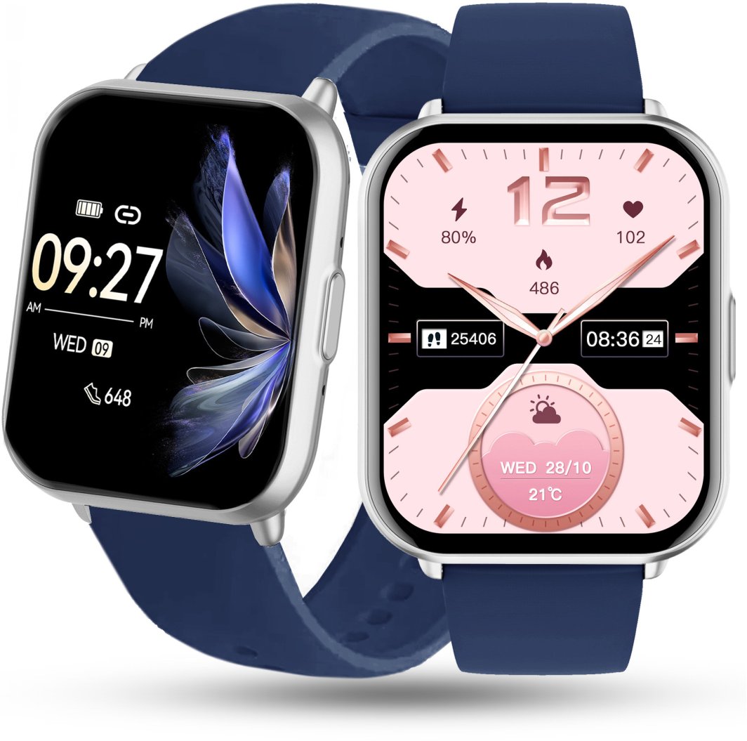 Zegarek Damski  SMARTWATCH RUBICON niebieski