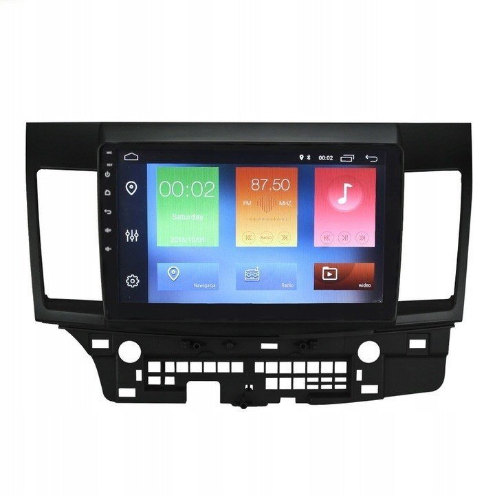 Radio nawigacja GPS Mitsubishi Lancer VIII 2007-2014 Android 1