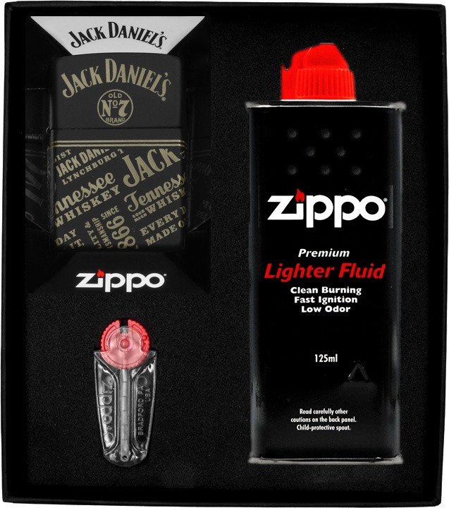 Zestaw ZIPPO Zapalniczka JACK DANIELS Prezentowy No1 1