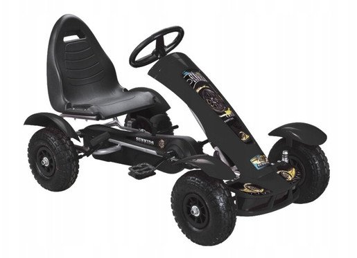 Gokart Na Pedały F618 Czarny 1