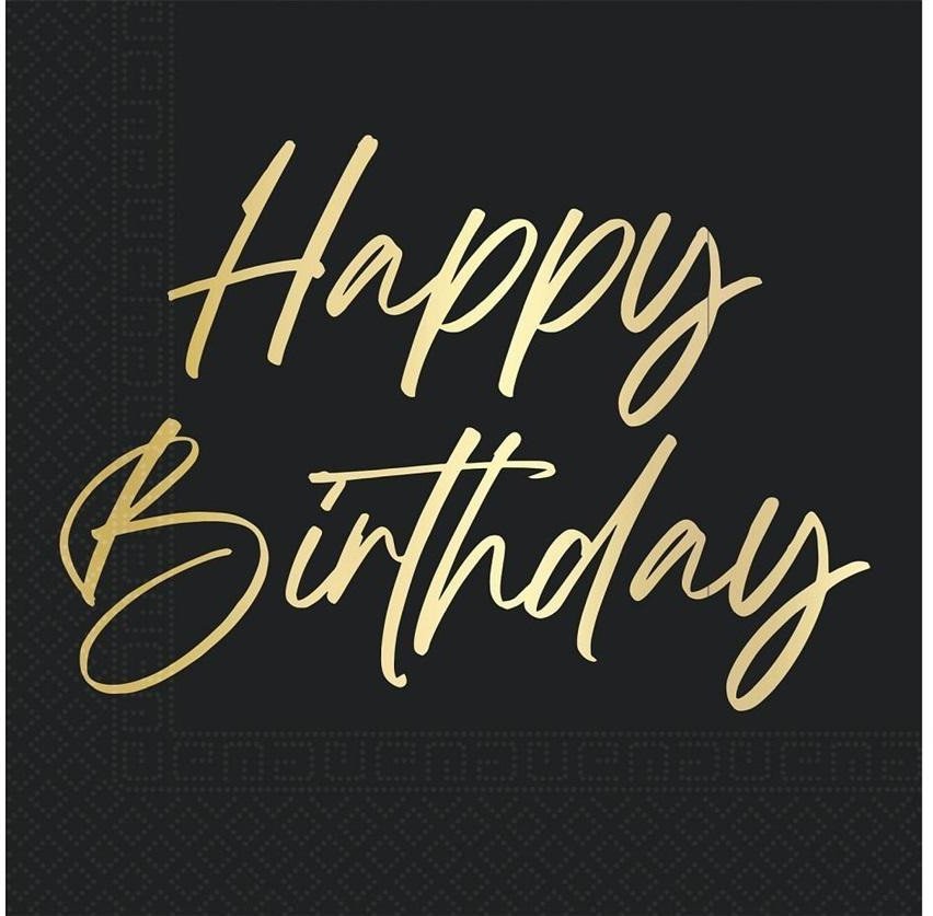 Serwetki papierowe Happy Birthday 33x33cm 20szt 1