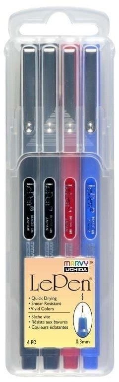 Cienkopisy Basic 4 kolory 1