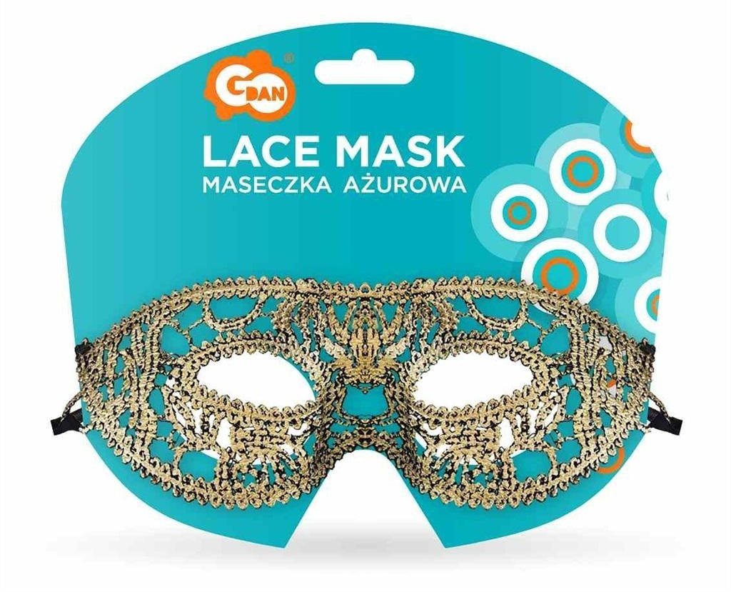 Maseczka ażurowa Złota Dama 1