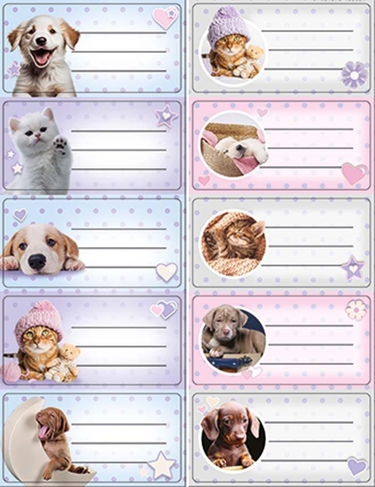 Naklejki na zeszyty The Sweet Pets Kids 1