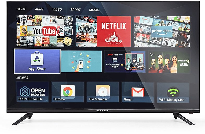 Telewizor ZEHNDER 43" TV-431 SMART LED FHD TV 1