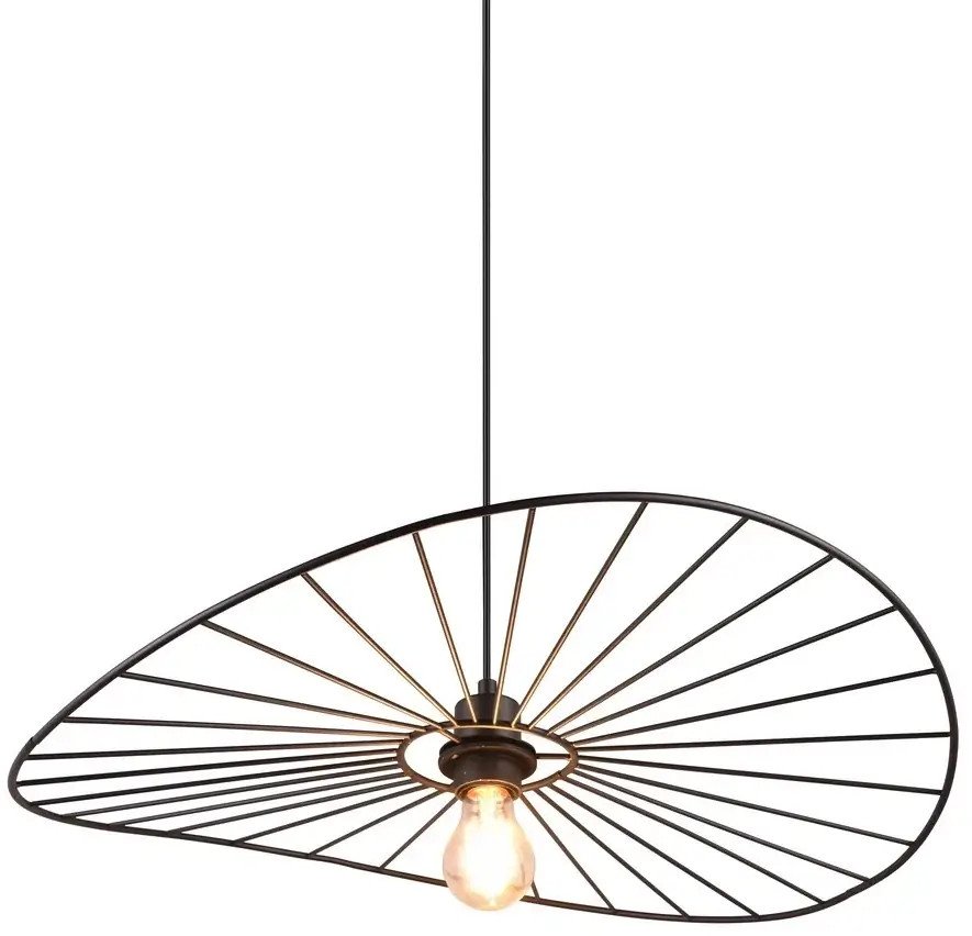 Wisząca lampa Chapeau R31451032 RL Light kapelusz metalowy czarny 1