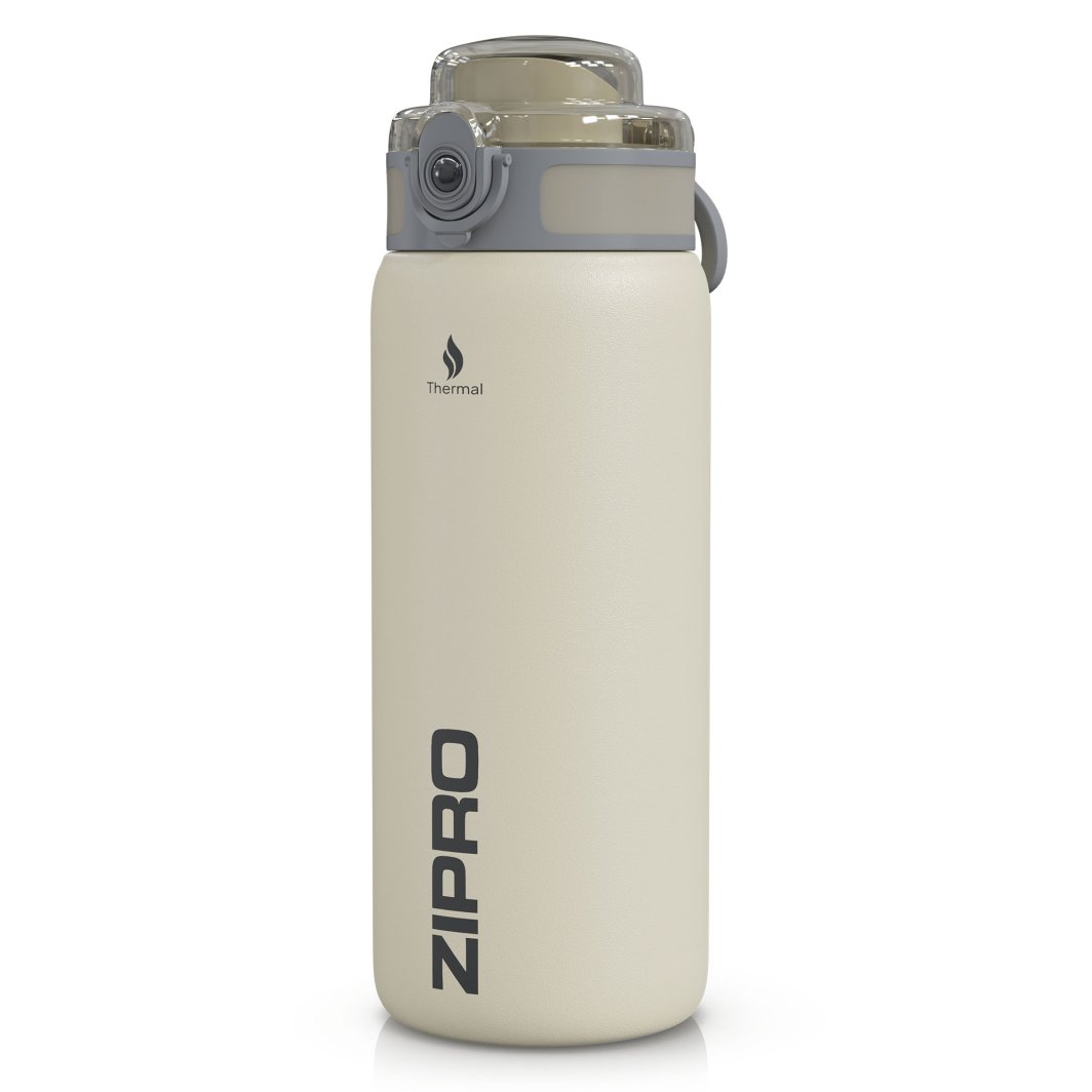 ZIPRO Thermo-mug 700 ml Stainless Steel Beige 1