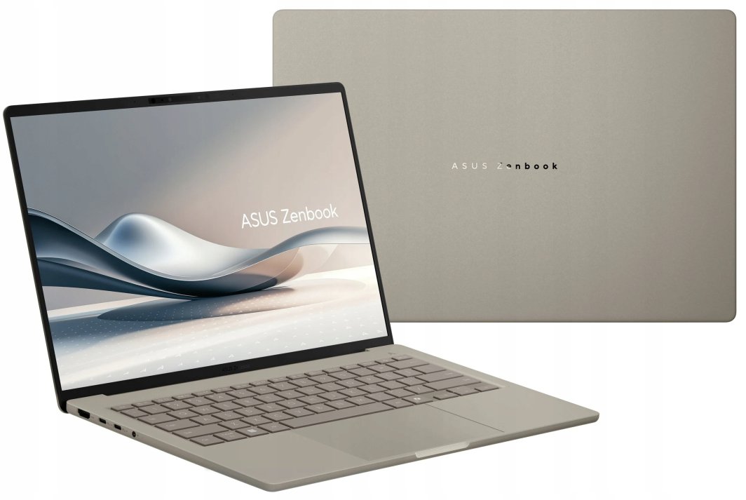 Laptop ASUS Zenbook A14 UX3407QA-QD307W Snapdragon X X1-26-100 14" OLED WUXGA 0,2ms 32GB 512SSD W11 1