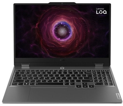 Lenovo LOQ 15ARP9 Ryzen 7 7435HS 15.6" FHD IPS 300nits AG 144Hz 24GB DDR5 4800 SSD512 GeForce RTX 4060 8GB Win11 Luna Grey 3Y + Plecak Lenovo 1