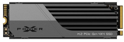 SSD Silicon Power XS75 4TB M.2 Gen4 NVMe 7000/6500 MB/s with Heatsink (SP04KGBP44XS75S5) 1