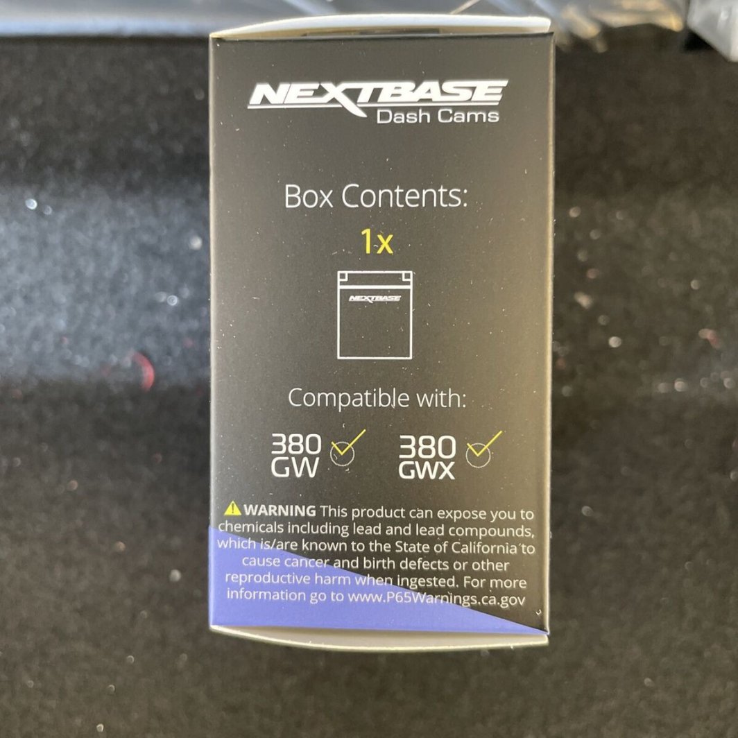 Nextbase Battery Pack 380GW/380GWX 1