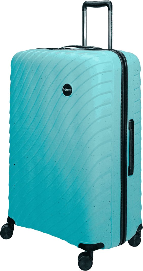 Duża walizka SwissBags Ocean 75 cm niebieski 1