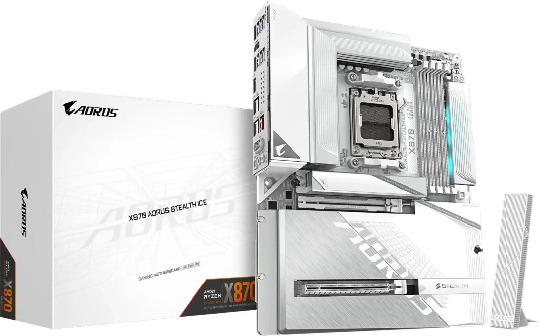 Płyta główna Gigabyte X870 AORUS STEALTH ICE 1