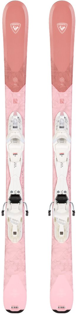 Narty zjazdowe dziecięce ROSSIGNOL EXPERIENCE W PRO + wiązania LOOK XPRESS 7 z GRIP WALK 128 cm 1