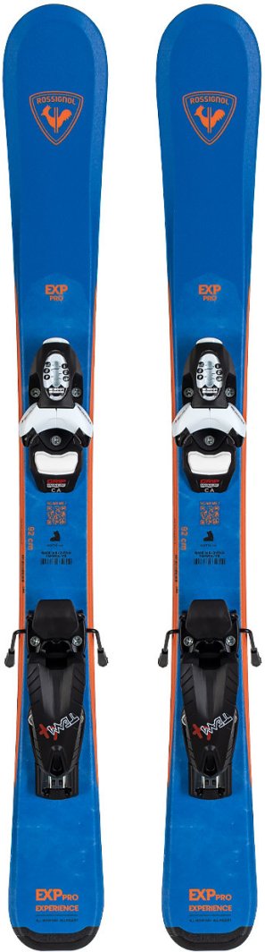 Narty zjazdowe dziecięce ROSSIGNOL EXPERIENCE PRO + wiązania LOOK TEAM 4 z GRIP WALK 2025 80 cm 1