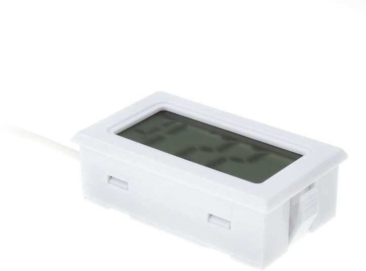 Lamptron TS708 Digitales Thermometer, G1/4 Zoll Anschluss - wei 1