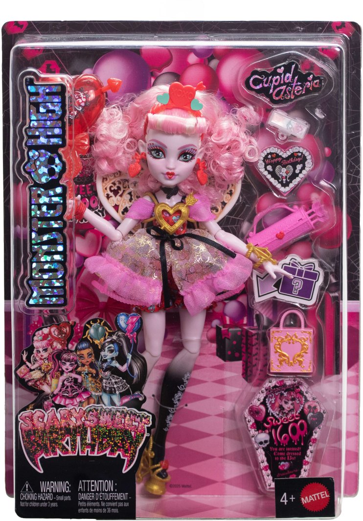 Mattel Monster High Straszysłodkie urodziny Cupid Asteria