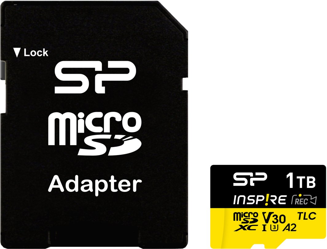 Silicon Power SP001TBSTXLA2V1NSP pamięć flash 1 TB MicroSDXC 3D TLC NAND Klasa 10 1