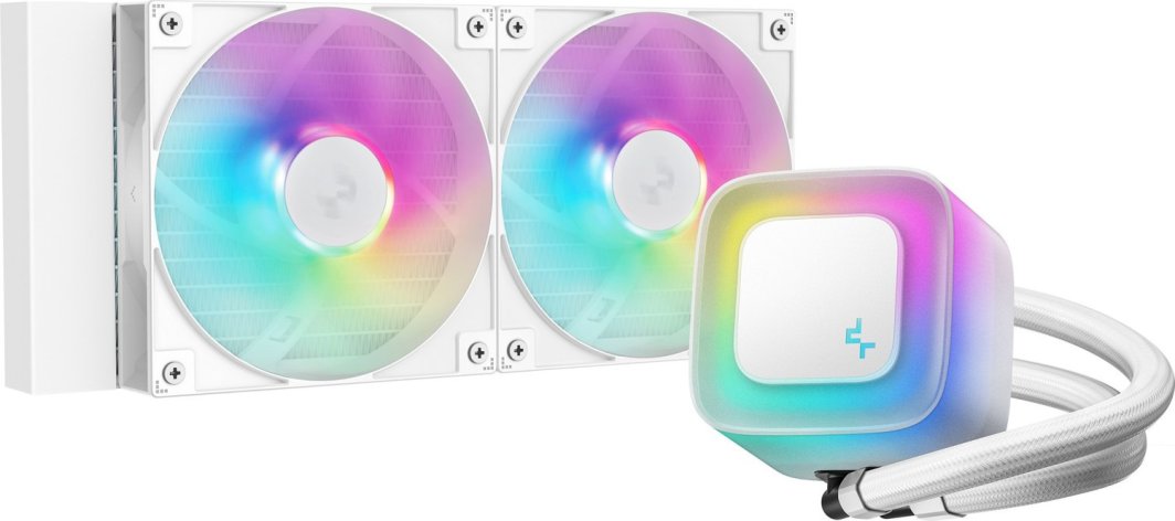 Chłodzenie wodne Deepcool LE240 WH V2 (R-LE240-WHAMMN-G-2) 1