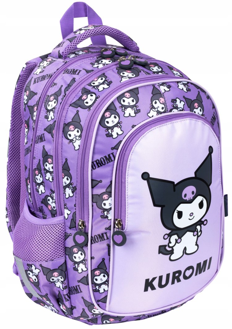 PLECAK 28X41X14 1ZAM 5KIESZ KUROMI VIOLET FOL 1
