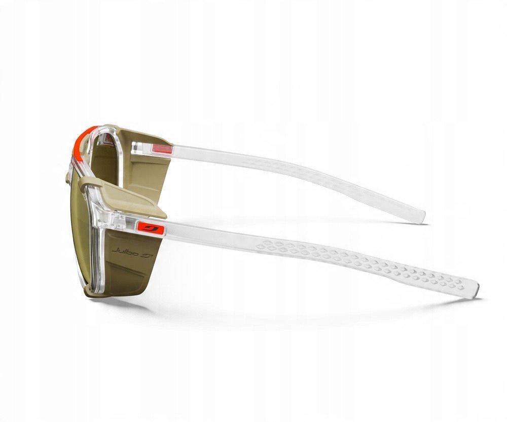 Okulary polaryzacyjne Julbo Slack Cover - Polarized 3+ - shiny crystal/camel 1
