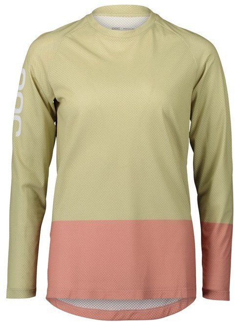 Bluza rowerowa damska POC MTB Pure LS Jersey - green/salt 1