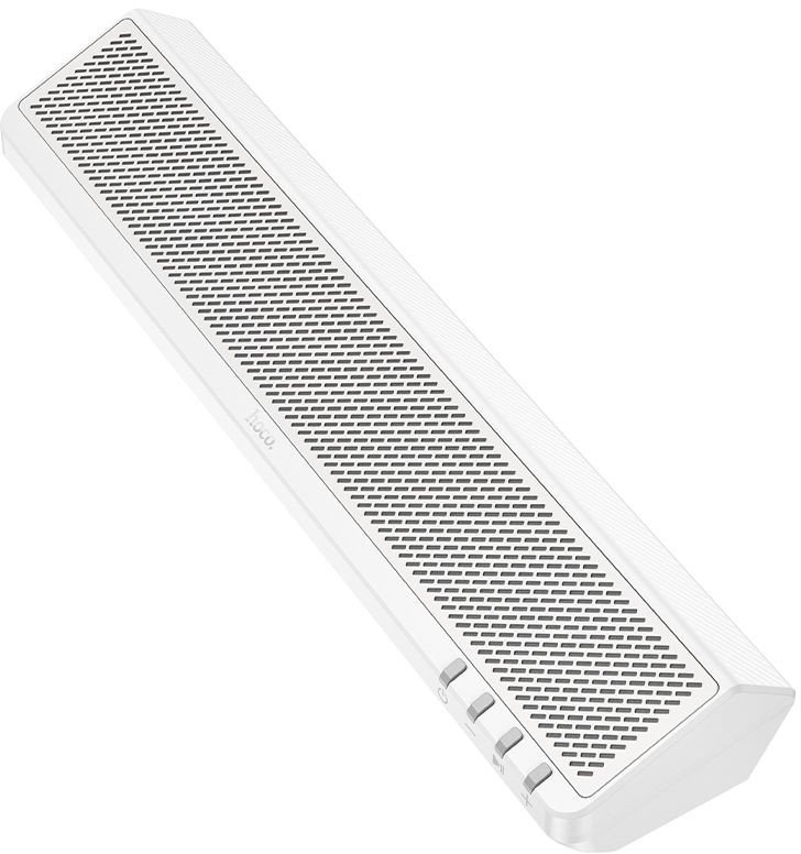 Głośnik bluetooth 2 x 3W Hoco 2w1 BS66 biały 1