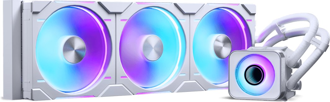 PHANTEKS Glacier One 420D30 X2 DRGB AiO Wasserkühlung - 420mm, weiß