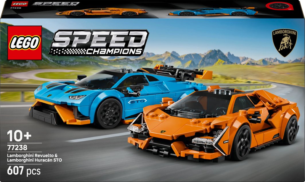 Speed champions Lamborghini Revuelto i Huracán STO (77238) 1