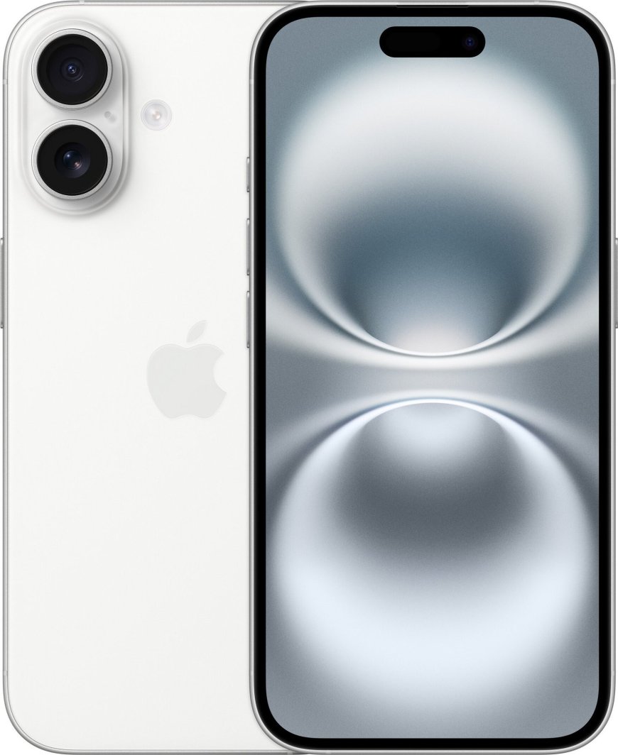 Smartfon Apple  iPhone 16 5G 8/128GB Biały  (MYE93QN/A) 1
