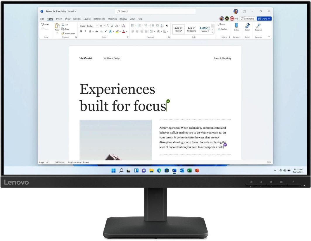 Monitor Lenovo L24-4e (68C2KAC1EU) 1