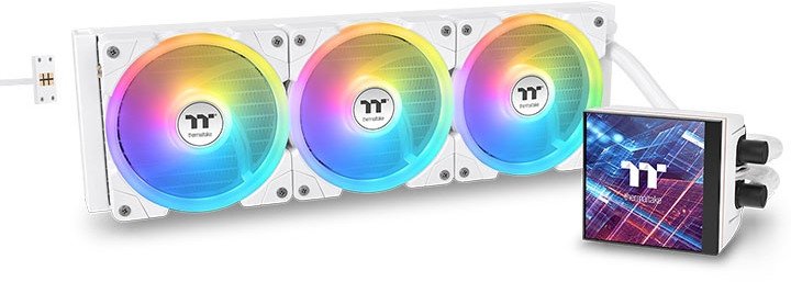 K Wasserkühlung MAGFloe 360 Ultra Snow Edition All-In-One Liquid Cooler White 1