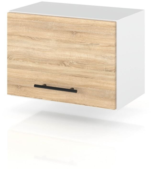 Szafka Kuchenna Wisząca Okapowa Modulowa 50cm Spremium Dąb Sonoma 1