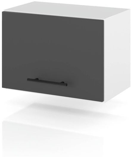Szafka Kuchenna Wisząca Okapowa Modulowa 50cm Spremium Szary Połysk 1
