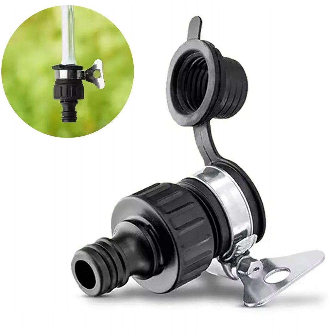 ADAPTER NA KRAN BEZ GWINTU KARCHER 2.645-256.0 ZAMIENNIK CLICK 1520MM 1