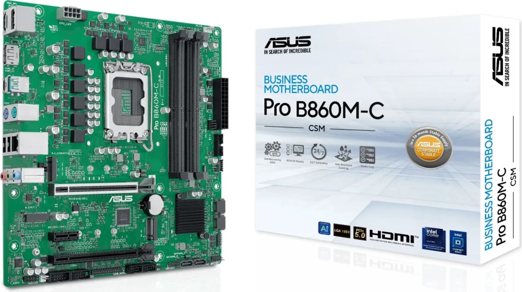 Płyta główna Asus PRO B860M-C-CSM 1