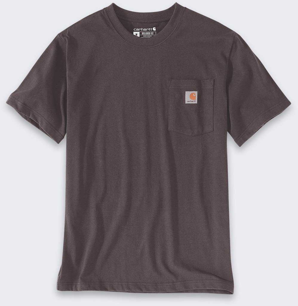 Koszulka Carhartt Dearborn Relax Pocket Dark Sepia 1