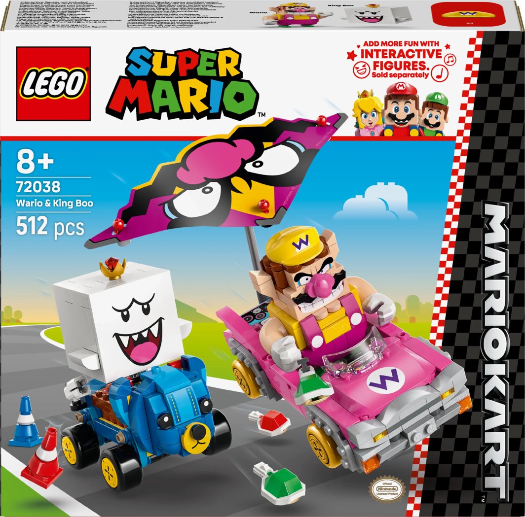 Super Mario Mario Kart™ — Wario i King Boo (72038) 1