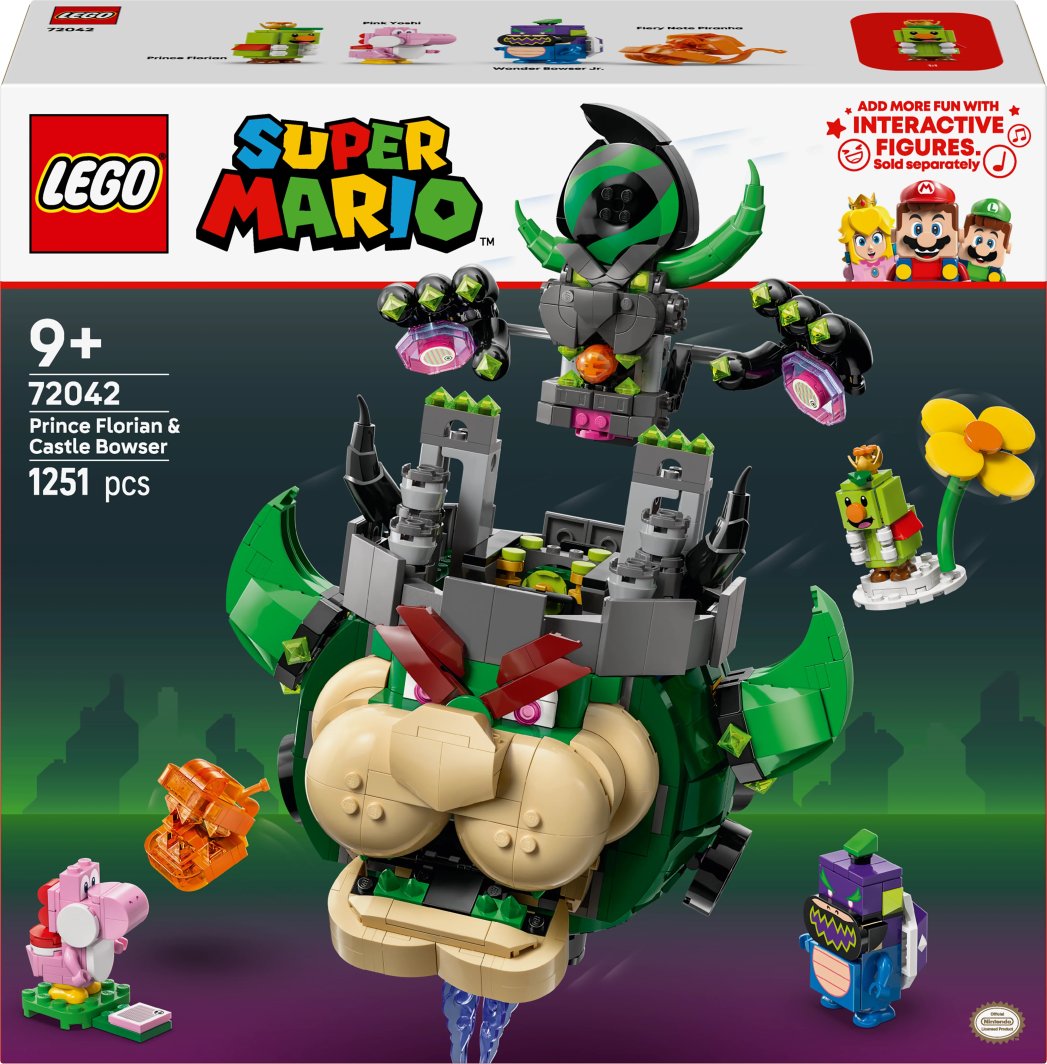 Super Mario Prince Florian i Castle Bowser (72042) 1