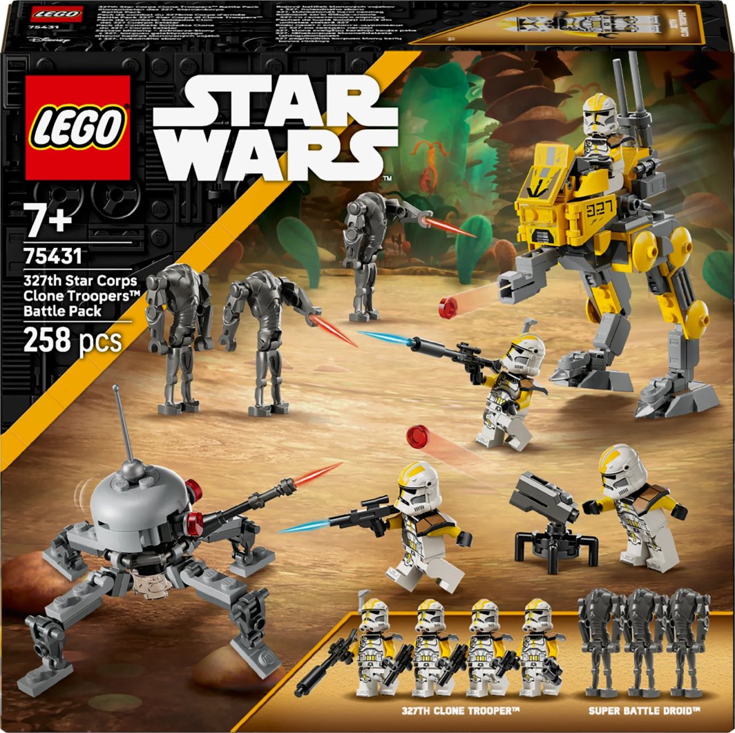 Star Wars Zestaw bitewny — żołnierze-klony z 327. korpusu galaktycznego (75431) 1
