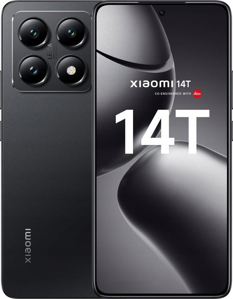 Smartfon Xiaomi 14T 5G 12/256GB Czarny  (TKOXAOSZA0956) 1
