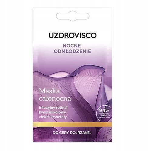 UZDROVISCO_Nocne Odmłodzenie maska całonocna 2x5ml 1