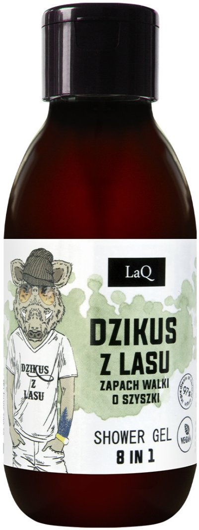 LAQ_Mini Dzikus z Lasu żel pod prysznic 8w1 100ml 1