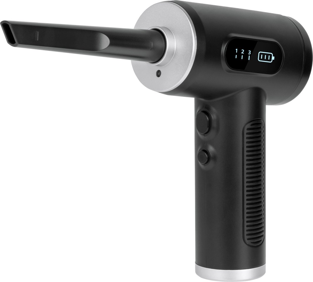 Dmuchawa , kompresor , 3 poziomy , latarka , 70W, 5 końcówek , TEESA 1