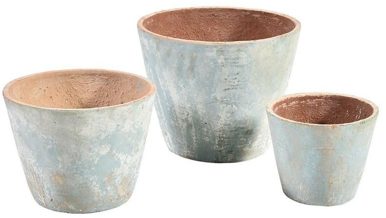 Garden Old Donica antique blue kpl. 3 1