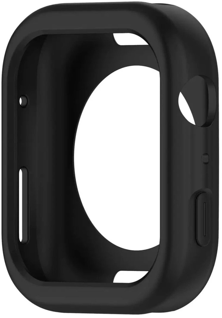 Etui Silicone Watch Case na Apple Watch 45 mm (Series 7/8/9) - czarne 1