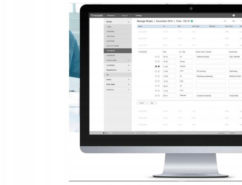 TIMEMOTO TM-PC Plus Software Planungssoftware 1